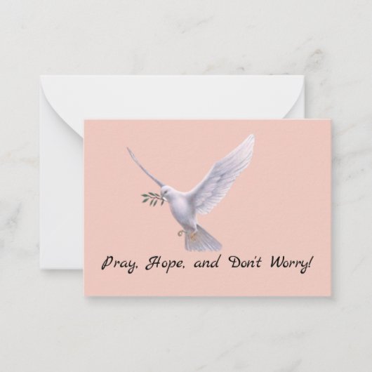 祈とHopeノートカード ノートカード (正面)