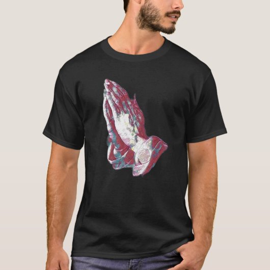 祈のハンズアーメンイエズプレミアム_2 Tシャツ (正面)