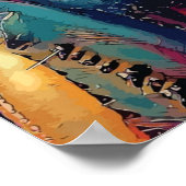 祈のマンティマント昆虫の目マンティオーキッドプラ ポスター (角)