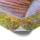 祈の仏の落ち着き芸術 ポスター (角)