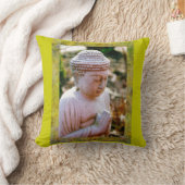 祈の仏像 – デジタルアート枕 クッション (ブランケット)