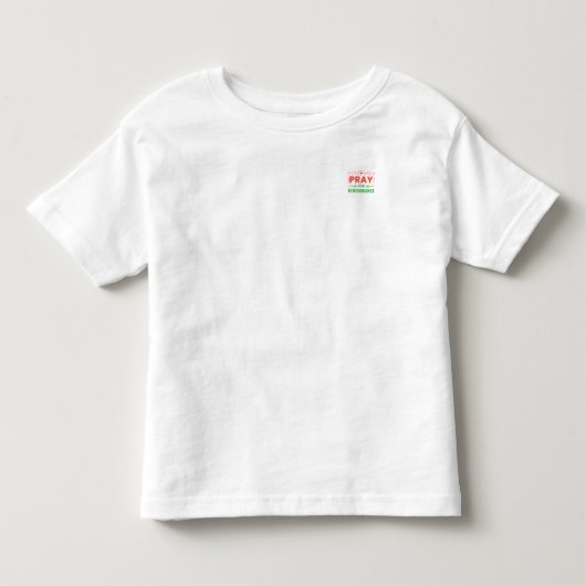 祈の場合 トドラーTシャツ (正面)
