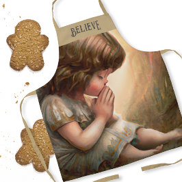 祈の小さな女の子エンジェルラディアントライトハロー エプロン