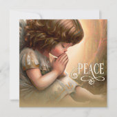 祈の小さな女の子エンジェルラディアントライトハロー シーズンカード (正面)