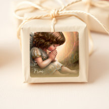 祈の小さな女の子エンジェルラディアントライトハロー