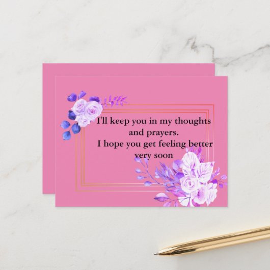 祈の ポストカード (正面/裏面インサイチュ)