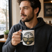 祈りが先、コーヒーはその後 マグカップ