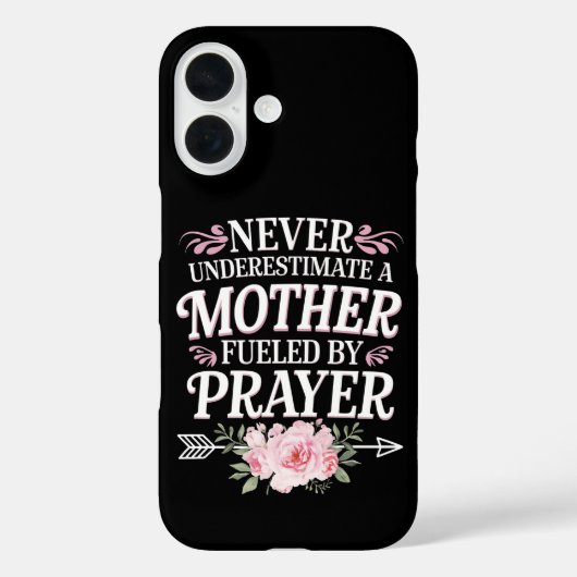 祈りで燃えるお母さんをナメるな Case-Mate iPhoneケース (裏面)