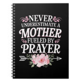 祈りによって突き動かされる母を決して過小評価するな ノートブック (正面)