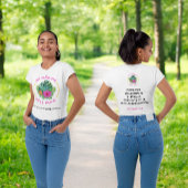 祈りのウォークをする女性 (Na Wahine Hele Pule) キリスト教 Tシャツ