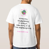 祈りのウォーク 女性 (Na Wahine Hele Pule) お買い得 Tシャツ (裏面)