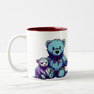 祈りのクマ ホットドリンクマグ ツートーンマグカップ