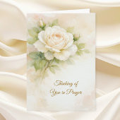 祈りの中であなたを想う　キリスト教の追悼 カード