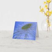 祈りの中で… カード (黄色い花)