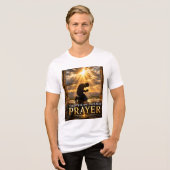 祈りの力と姿勢 Tシャツ HPM (正面全面)