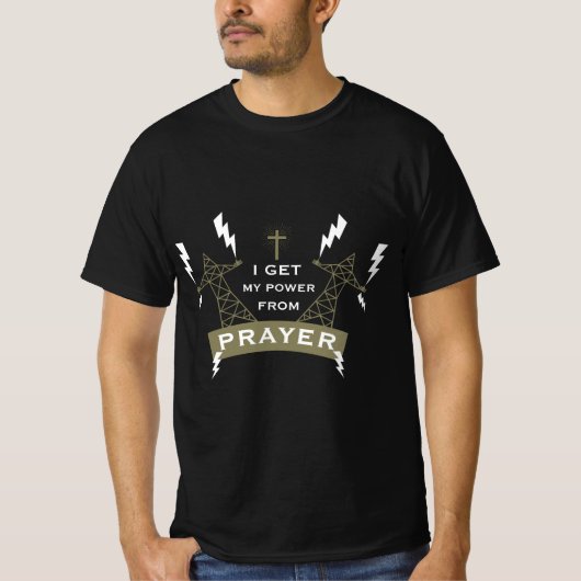 祈りの力 Tシャツ (正面)