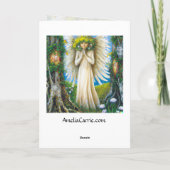祈りの天使 グラフィックアーツカード カード (裏面)