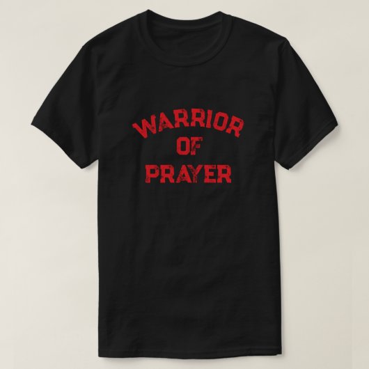 祈りの戦士 Tシャツ (デザイン正面)