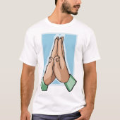 祈りの手 Tシャツ (正面)