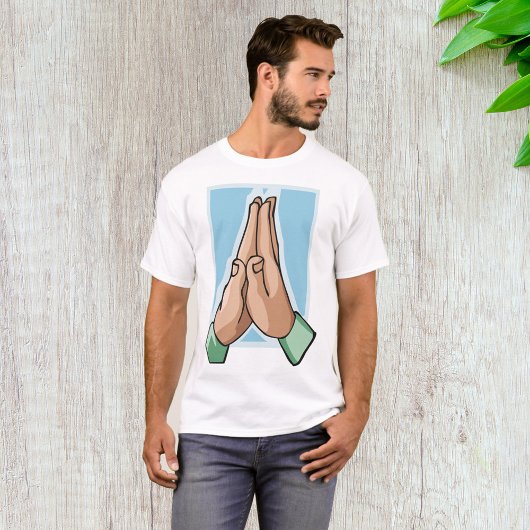 祈りの手 Tシャツ