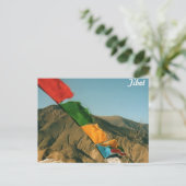 祈りの旗のポストカード ポストカード (スタンド正面)