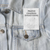 祈りの言葉が全ての信仰を変える 缶バッジ (インサイチュ)