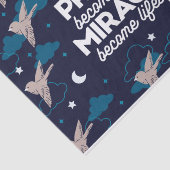 祈りの言葉と奇跡の引用文 薄葉紙 (詳細)