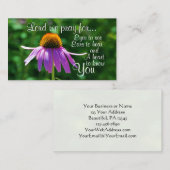 祈りの言葉と耳 名刺 (正面/裏面)