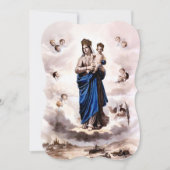 祈りの言葉と迅速なサコールBWの我々の女性 シーズンカード (正面)