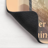 祈りの言葉に歩き回る充満がありません マウスパッド (コーナー)