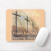 祈りの言葉に歩き回る充満がありません マウスパッド (マウス)