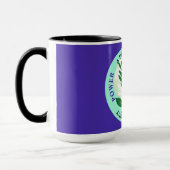 祈りの言葉のない日は力のない日 マグカップ (左)