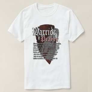 祈りの言葉のティーの戦士 Tシャツ