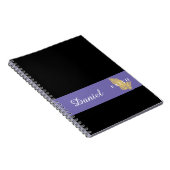 祈りの言葉のノートの名前をカスタムする手 ノートブック (右側)