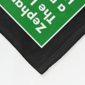 祈りの言葉のフリースブランケット フリースブランケット (角)