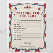 祈りの言葉のベビー[Circusテーマ] レターヘッド (正面/裏面)