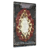 祈りの言葉の修復と保護のクロス クリップボード (右)