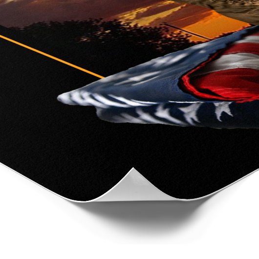 祈りの言葉の兵落ちた士 ポスター (角)