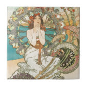 祈りの言葉の娘 タイル (正面)