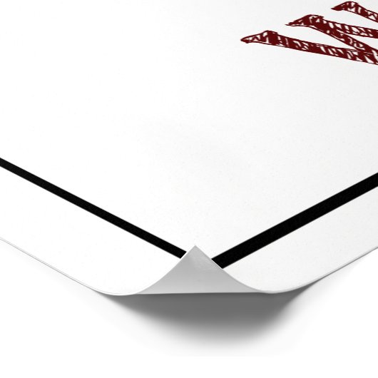 祈りの言葉の戦士ではなくウォリアー感動的 ポスター (角)