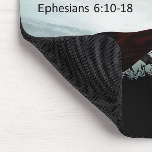 祈りの言葉の戦士のマウスパッド マウスパッド (コーナー)