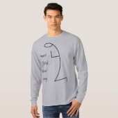 祈りの言葉の戦士 Tシャツ (正面フル)