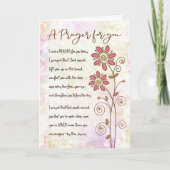 祈りの言葉の挨拶 シーズンカード (正面)