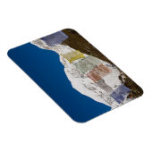 祈りの言葉の旗と山ジョモルハリ,ブータン。 マグネット (右側)