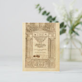 『祈りの言葉の書』の巻頭 ポストカード (スタンド正面)