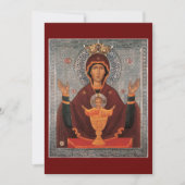 祈りの言葉の母のカード – 無尽蔵チャリス シーズンカード (正面)