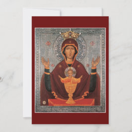 祈りの言葉の母のカード – 無尽蔵チャリス シーズンカード