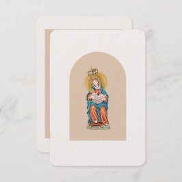 祈りの言葉の母性 – Le Lecheの私たちの女性 サンキューカード