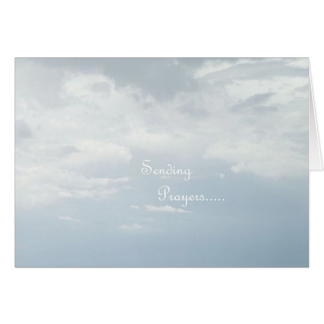 祈りの言葉の発送 (正面横)