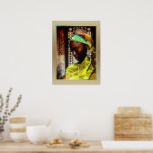 祈りの言葉の瞬間 – 民族 ポスター (キッチン)